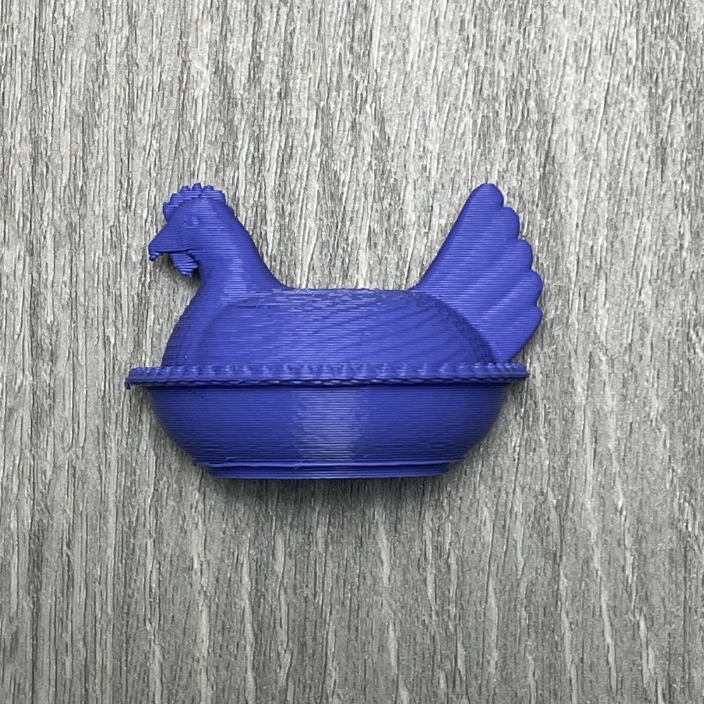 Set 6 Hen On Nest Chicken Fridge Magnets HON 3D Printed Kitchen Farmhouse - Picture 3 of 9